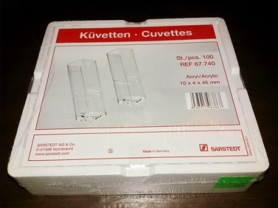 Acrylic Cuvette